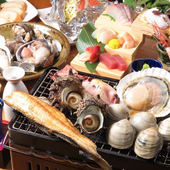 히가시카코가와에서 도보 3분 ♪ 활기찬 점내에서 해물/하마야키를 즐기는 선술집.