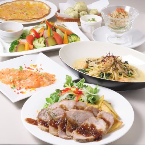 【飲み放題付き】最大3時間の女子会コース