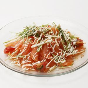 サーモンカルパッチョ