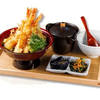 海老三昧天丼