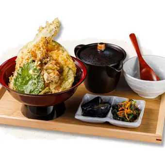 野菜三昧天丼