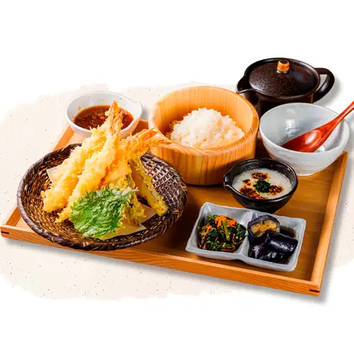 Shrimp Feast Tempura Set Meal
