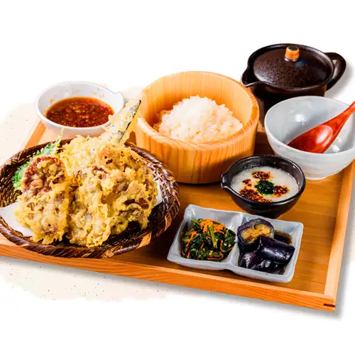 Meat Feast Tempura Set Meal