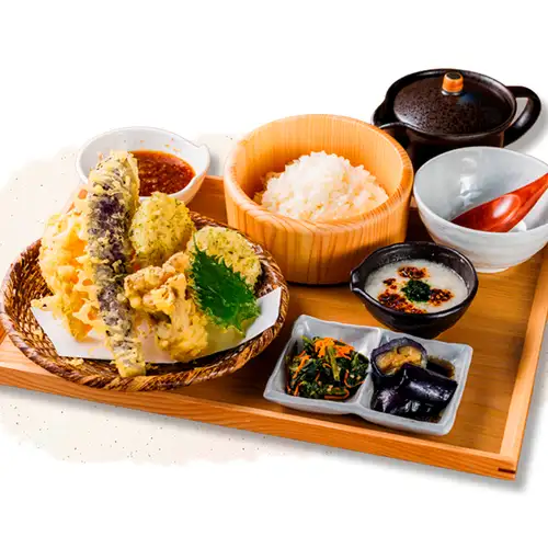 Vegetable Feast Tempura Set Meal