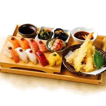 Nigiwai 壽司天婦羅套餐