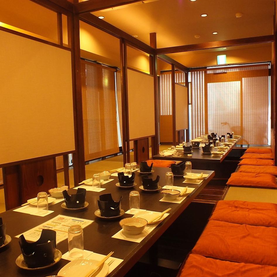 [Complete reservation system] We accept reservations for various banquets in separate private rooms.
