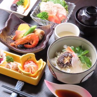[Tomozen Lunch] ★Reservation only★ Set meal using ingredients from the Setouchi region ☆ Uzumi set meal 1,280 yen