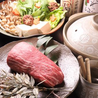 享受和牛、鯛魚等高級食材…春季懷石料理特製懷石套餐 7,700日圓 *+1,650日圓包含120分鐘無限暢飲