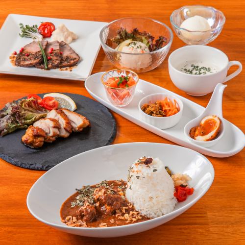 エンドルフィン流カレーフルコース！