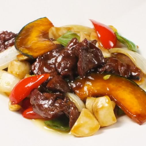 黒毛和牛のブラックペッパー炒め