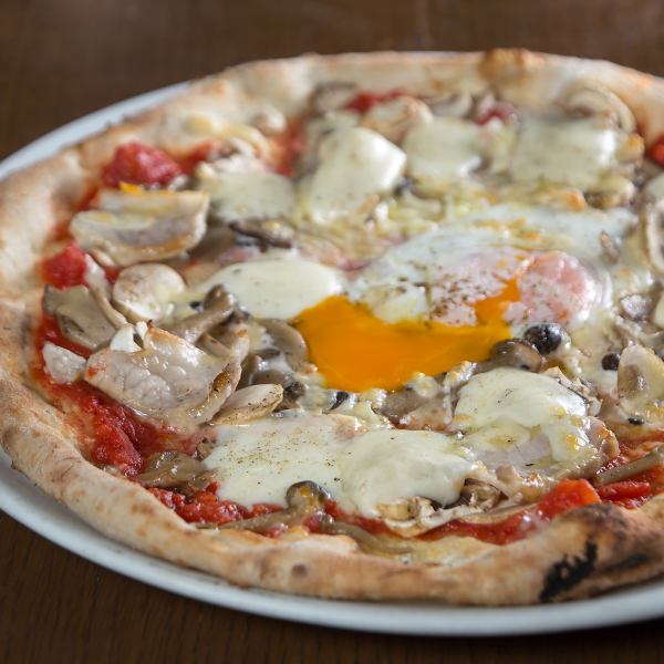 [The ultimate cheese pizza ☆ Our special dish with melt-in-your-mouth toppings ♪] Cathar Six Pizza 1,500 yen (tax included)
