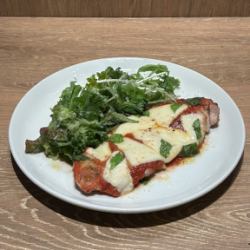 烤箱烘烤的湿润猪里脊肉（披萨风味）