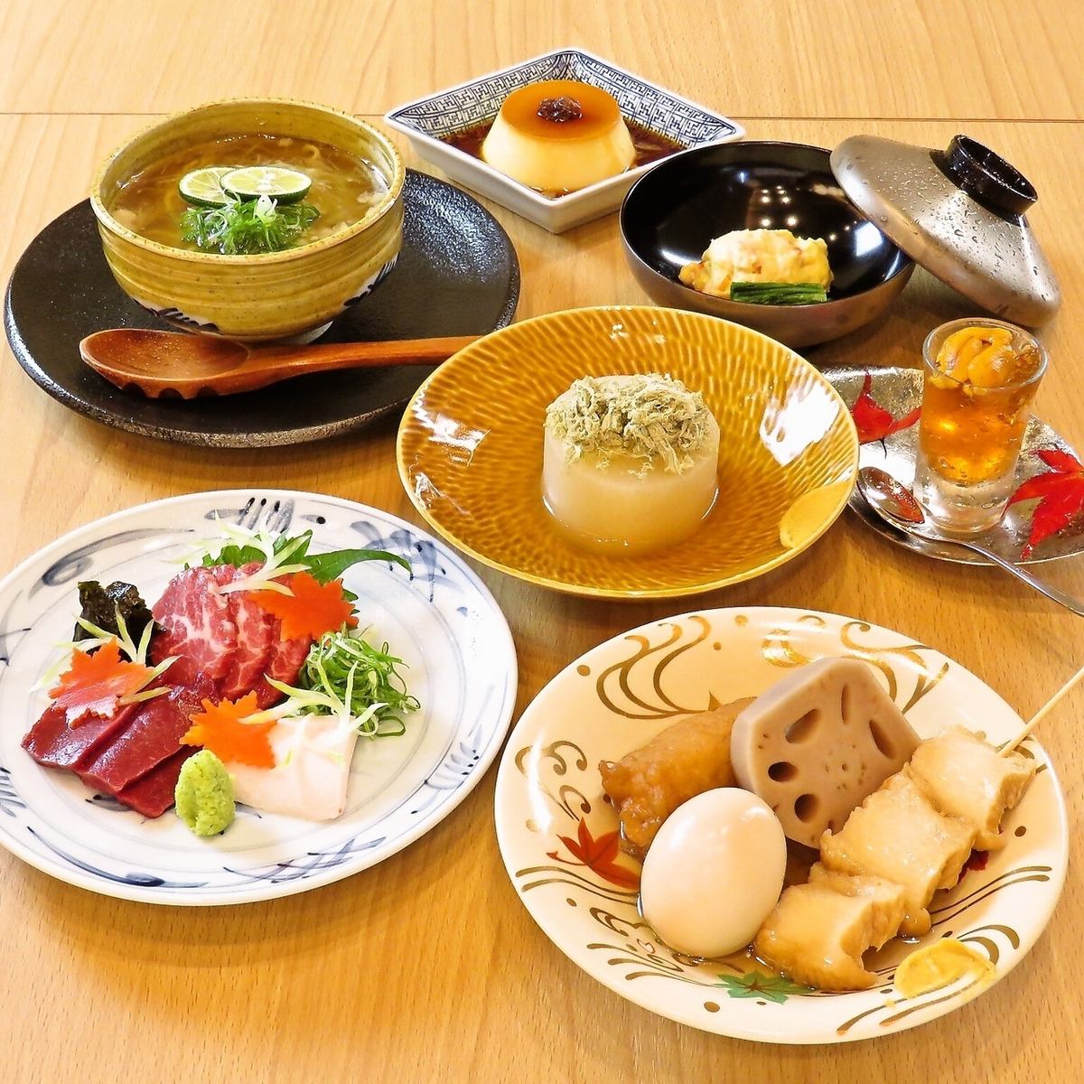 [Our proud oden kaiseki] We accept reservations for banquets and dinners.