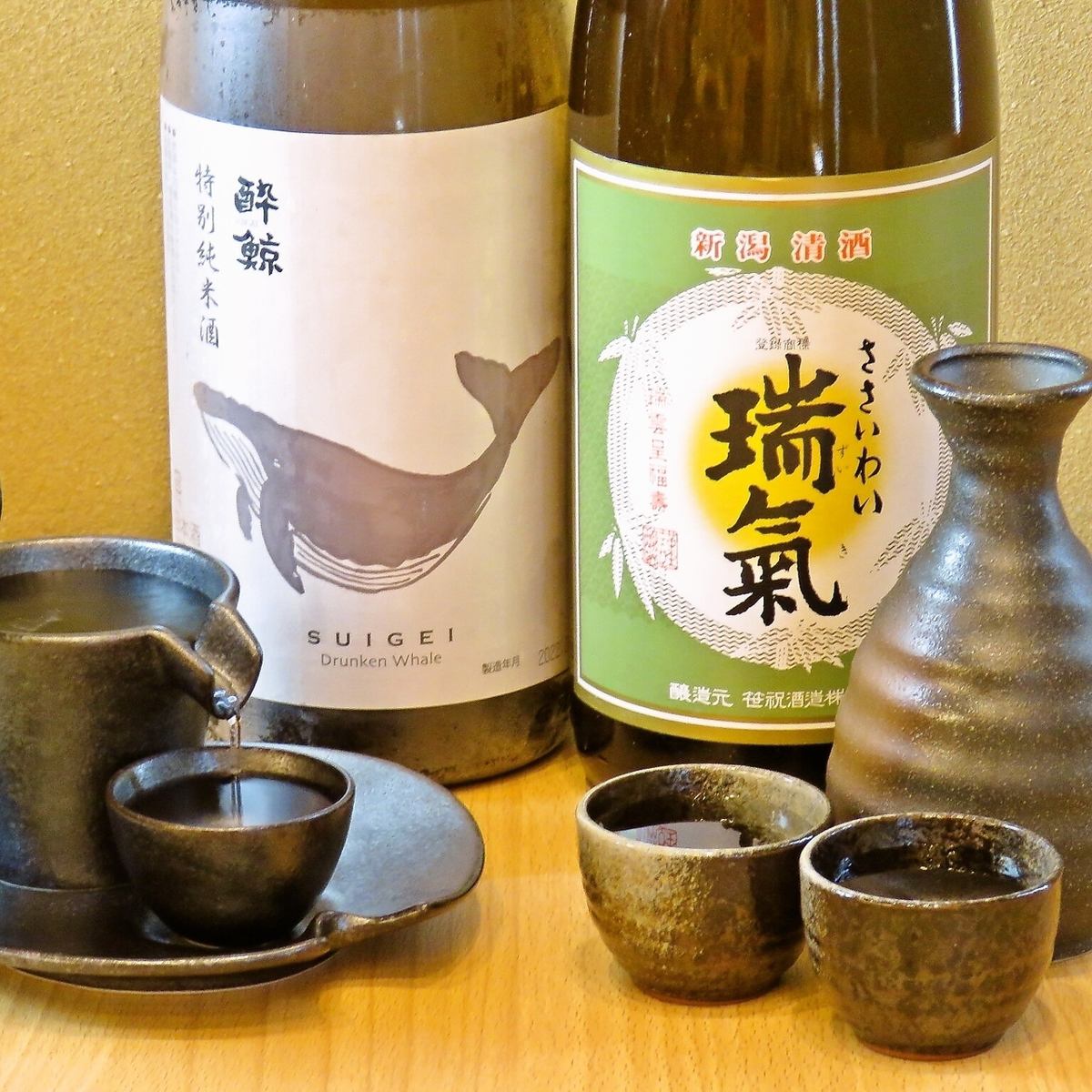 我们准备与日本酒相配的开胃菜