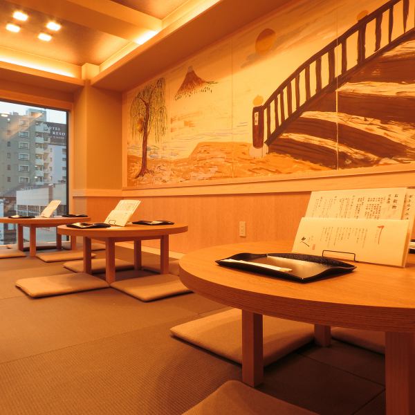 We also have tatami mat seats, so it is also recommended for banquets ◎