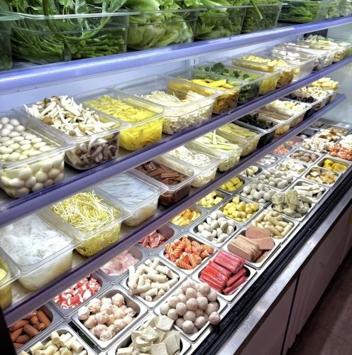 50種類以上のトッピング♪