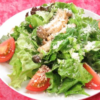 Caesar salad... all-you-can-eat OK♪