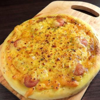 Curry pizza...All you can eat♪