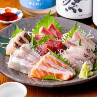 豪華贅沢三昧！桜木町陣刺身7点盛り