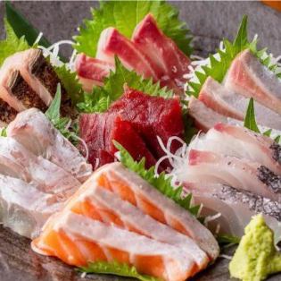 豪華贅沢三昧！桜木町陣の刺身盛り合わせ