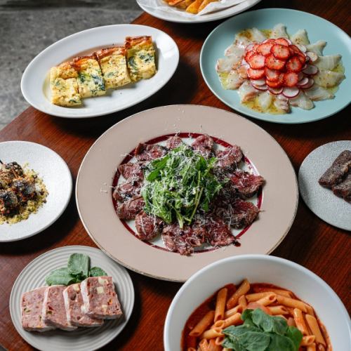 【こだわり食材で満足度◎】厳選食材を味わうプレミアムコース《120分飲み放題付》