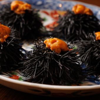 Sea urchin shumai