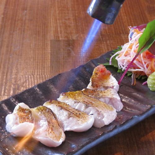 Baruccia Recommended Nodoguro sashimi
