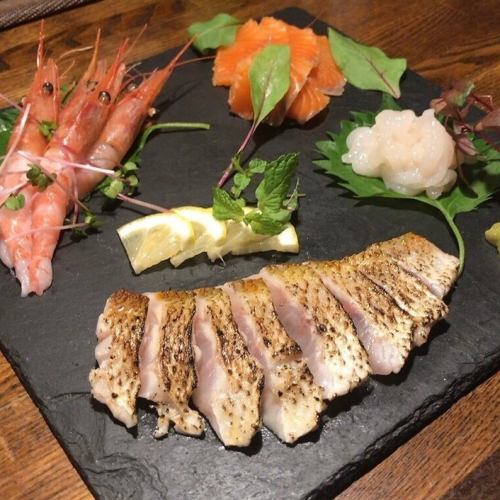 Today's sashimi from Hokuriku 4 kinds