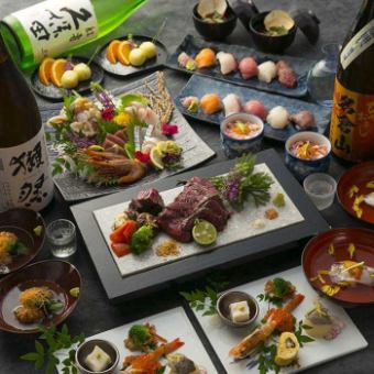 [Private room guaranteed] 2 hours of all-you-can-drink included ◎ Sashimi delivered directly from the farm, Hokkaido-grown sea urchin ``Chinese course''