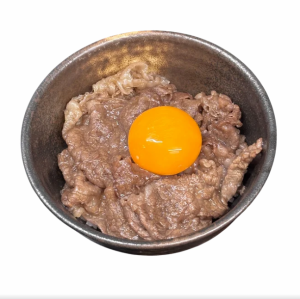 〆の“ちょっとだけ”特撰黒毛和牛の焼きすき丼