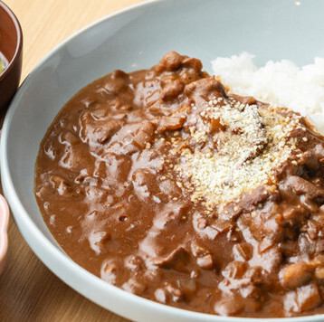 牛蒡がアクセントの和牛カレー