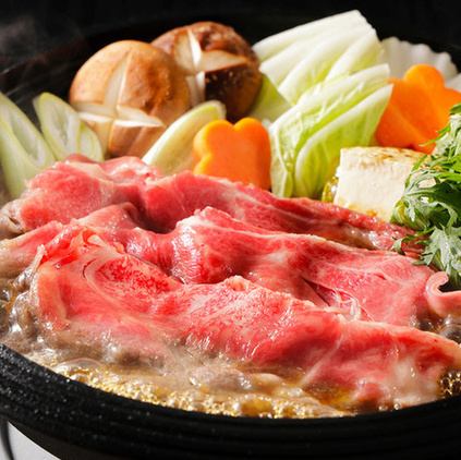 【濃厚な旨味】特撰黒毛和牛のすき焼き◆しゃぶしゃぶ(coming soon)もお好みで選べる逸品◎