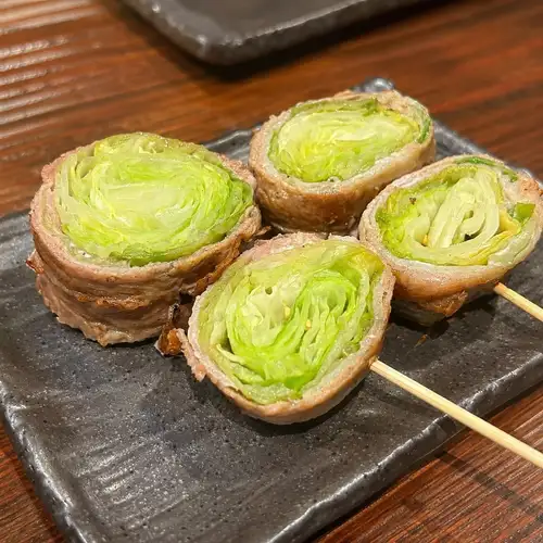 シャキシャキレタス豚巻き