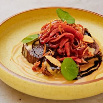 야이즈산 가다랑어 타타키 흰 참깨 발사미코