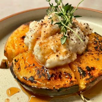 安納芋 리코타 치즈 메이플 시럽