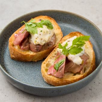 닭 간의 구성과 사워 크림