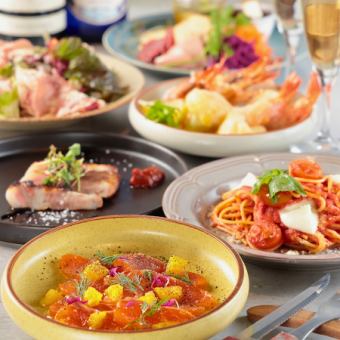 【NEW】カジュアルコース♪　[日～木・祝：３時間]飲み放題付！4000円(税込)