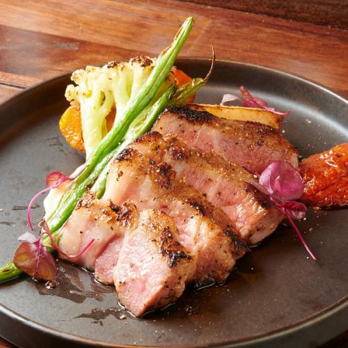 Yamato Pork Shoulder Loin, Charcoal Grilled, 120g