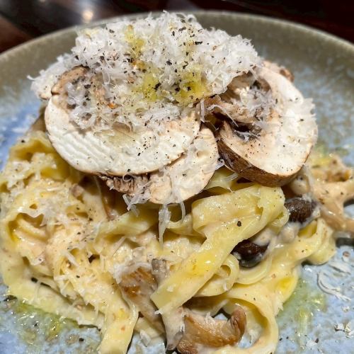 Our restaurant's pride and joy: fresh pasta! It's been a hit with our customers!