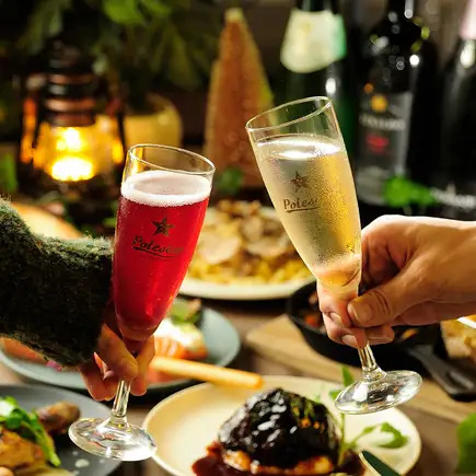 【平日限定ランチコース】1.5H飲み放題付3000円