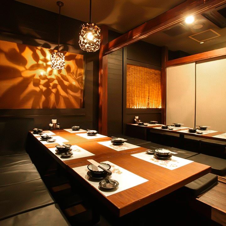 We will guide you to a completely private room for drinking parties with friends, company banquets, entertainment, girls' associations, etc.