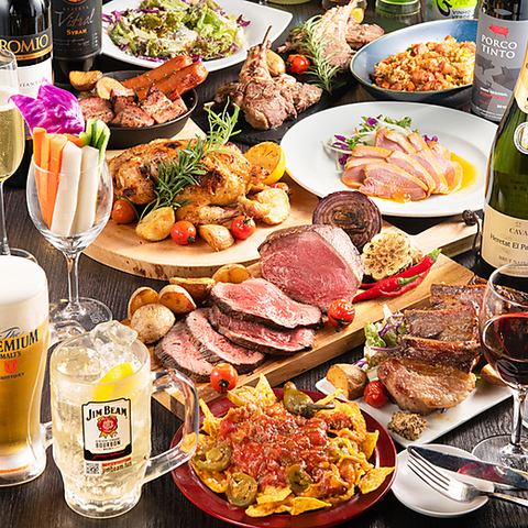 [Provided by Ebisuya grill with confidence] We are offering a party course at an authentic meat bar ☆