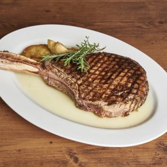 {Online reservation only} Tomahawk steak 20,000 yen (tax included)