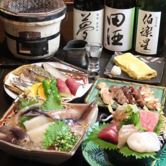 懐石風！『若コース』鍋付き全6品3500円