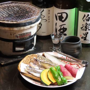 一夜干し三品盛り