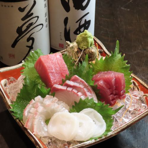 新鮮な旬の恵みを活かした刺身を存分に堪能ください!