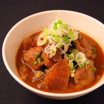 Homemade beef simmered