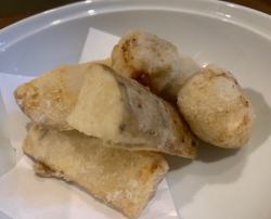 長いもと里いもの唐揚げ