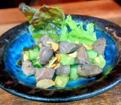 蒜蓉炒雞胗