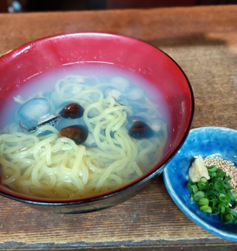 〆のしじみラーメン